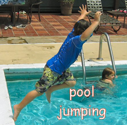 lajolla pool jumping